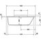 Duravit Rechteck-Whirlwanne DURASTYLE 130 l 160x70 we 1 RS rechts Jet-System