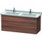 Duravit Waschtischunterbau L-CUBE 469x1220x558mm nussbaum natur