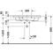 Duravit Möbelwaschtisch P3 Comforts m ÜL HLB 850x500mm ohne Hahnloch weiß