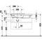 Duravit Möbelwaschtisch P3 Comforts Be li m ÜL HLB 850x500mm o Hahnloch weiß