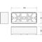 Duravit Rechteck-Badewanne VERO AIR Einbauversion 2 RS 1800x800mm weiß