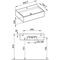 Keuco Mineralguss-Waschtisch EDITION 90 805x205x535mm we m 1L-Boh KEUCO