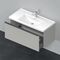 Duravit Waschtischunterbau D-NEO 1 Auszug 440x984x452mm betongrau matt