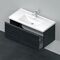 Duravit Waschtischunterbau D-NEO 1 Auszug 440x984x452mm eiche schwarz