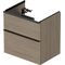 Duravit Waschtischunterbau D-NEO 1 Ausz. 1 Schubk. 625x634x452mm Ei terra