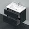 Duravit Waschtischunterbau D-NEO 1 Ausz. 1 Schubk. 625x784x452mm Ei sw