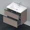 Duravit Waschtischunterbau D-NEO 1 Ausz. 1 Schubk. 625x784x452mm bas matt