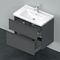 Duravit Waschtischunterbau D-NEO 1 Ausz. 1 Schubk. 625x784x452mm grap ma