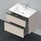 Duravit Waschtischunterbau D-NEO 1 Ausz. 1 Schubk. 625x784x452mm taupe