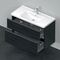 Duravit Waschtischunterbau D-NEO 1 Ausz. 1 Schubk. 625x984x452mm Ei sw