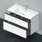 Duravit Waschtischunterbau D-NEO 1 Ausz. 1 Schubk. 625x984x452mm we matt