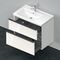 Duravit Waschtischunterbau D-NEO 625x784x452mm 1 Ausz. 1 Schubk. we hgl