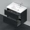 Duravit Waschtischunterbau D-NEO 625x784x452mm 1 Ausz. 1 Schubk. Ei sw