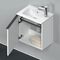 Duravit Waschtischunterbau D-NEO 440x410x274mm 1 Tür Türanschl li we matt