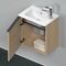Duravit Waschtischunterbau D-NEO 440x410x274mm 1 Tür Türanschl li Ei na