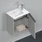 Duravit Waschtischunterbau D-NEO 440x410x274mm 1 Tür TA re betongr ma