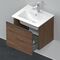 Duravit Waschtischunterbau D-NEO 440x510x402mm, 1 Auszug nussbaum dunkel