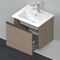 Duravit Waschtischunterbau D-NEO 440x510x402mm, 1 Auszug eiche terra