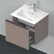 Duravit Waschtischunterbau D-NEO 440x510x402mm, 1 Auszug basalt matt