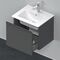 Duravit Waschtischunterbau D-NEO 440x510x402mm, 1 Auszug graphit matt