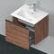 Duravit Waschtischunterbau D-NEO 440x510x402mm, 1 Auszug nussbaum natur