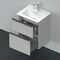 Duravit Waschtischunterbau D-NEO 625x510x402mm 1 Ausz. 1 Schubk bet-gr ma