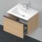 Duravit Waschtischunterbau D-NEO 1 Auszug 440x610x462mm eiche natur