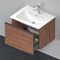 Duravit Waschtischunterbau D-NEO 1 Auszug 440x610x462mm nussbaum natur