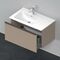 Duravit Waschtischunterbau D-NEO 1 Auszug 440x810x462mm leinen