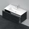 Duravit Waschtischunterbau D-NEO 1 Auszug 440x1010x462mm eiche schwarz