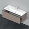 Duravit Waschtischunterbau D-NEO 1 Auszug 440x1210x462mm basalt matt