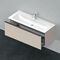 Duravit Waschtischunterbau D-NEO 1 Auszug 440x1210x462mm taupe