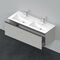 Duravit Waschtischunterbau D-NEO 440x1280x462mm, 1 Auszug betongrau matt