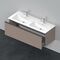 Duravit Waschtischunterbau D-NEO 440x1280x462mm, 1 Auszug basalt matt