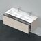 Duravit Waschtischunterbau D-NEO 440x1280x462mm, 1 Auszug taupe