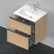 Duravit Waschtischunterbau D-NEO 1 Ausz. 1 Schubk. 625x610x462mm Ei natur