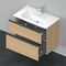 Duravit Waschtischunterbau D-NEO 1 Ausz. 1 Schubk. 625x810x462mm Ei natur