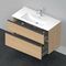 Duravit Waschtischunterbau D-NEO 1 Ausz. 1 Schubk. 625x1010x462mm Ei na