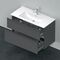 Duravit Waschtischunterbau D-NEO 1 Ausz. 1 Schubk. 625x1010x462mm grap ma