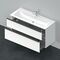 Duravit Waschtischunterbau D-NEO 1 Ausz. 1 Schubk. 625x1210x462mm we matt