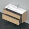 Duravit Waschtischunterbau D-NEO 1 Ausz. 1 Schubk. 625x1210x462mm Ei na