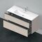 Duravit Waschtischunterbau D-NEO 1 Ausz. 1 Schubk. 625x1210x462mm taupe