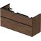 Duravit Waschtischunterbau D-NEO 625x1280x462mm 1 Ausz. 1 Schubk. NB dkl