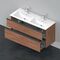 Duravit Waschtischunterbau D-NEO 625x1280x462mm 1 Ausz. 1 Schubk. NB na