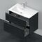 Duravit Waschtischunterbau D-NEO 625x810x462mm 1 Ausz. 1 Schubk. Ei sw