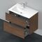 Duravit Waschtischunterbau D-NEO 625x810x462mm 1 Ausz. 1 Schubk. NB dkl