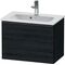 Duravit Waschtischunterbau D-NEO Compact 1 Auszug 440x610x372mm eiche schwarz