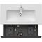 Duravit Waschtischunterbau D-NEO Compact 1 Auszug 440x810x372mm betongrau matt