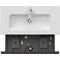 Duravit Waschtischunterbau D-NEO Compact 1 Auszug 440x810x372mm weiß matt