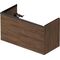 Duravit Waschtischunterbau D-NEO Compact 1 Auszug 440x810x372mm nussbaum dunkel